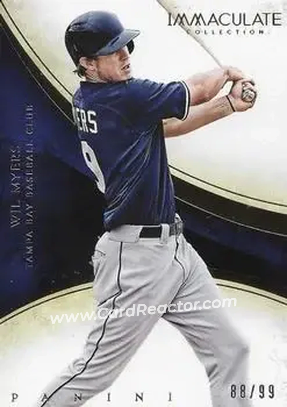 2014 Panini Immaculate Collection #32 - Wil Myers - Tampa Bay Rays - Front 2014 Panini Immaculate Collection #32 - Wil Myers - Tampa Bay Rays - Front