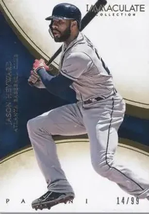 2014 Panini Immaculate Collection #35 - Jason Heyward - Atlanta Braves