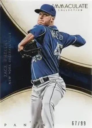 2014 Panini Immaculate Collection #48 - Zack Wheeler - New York Mets