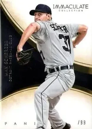 2014 Panini Immaculate Collection #57 - Max Scherzer - Detroit Tigers