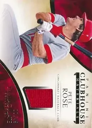 2014 Panini Immaculate Collection - Clubhouse Material #11 - Pete Rose - Cincinnati Reds