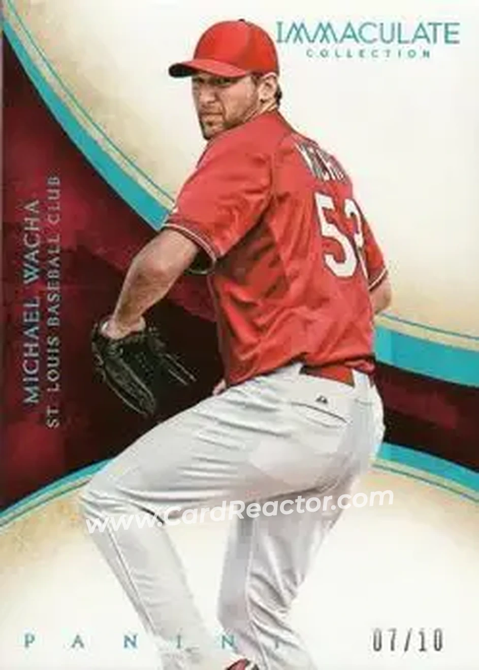 2014 Panini Immaculate Collection - Blue #39 - Michael Wacha - St. Louis Cardinals - Front 2014 Panini Immaculate Collection - Blue #39 - Michael Wacha - St. Louis Cardinals - Front