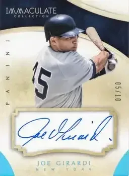 Immaculate Autographs Blue