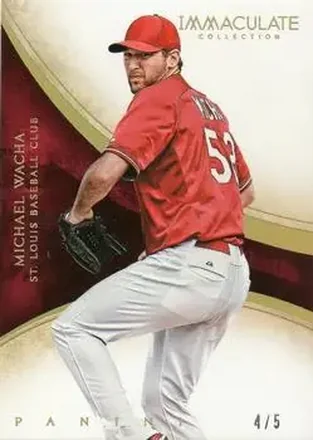 2014 Panini Immaculate Collection - Holo Gold #39 - Michael Wacha - St. Louis Cardinals