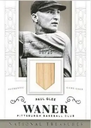 2014 Panini National Treasures #17 - Paul Waner - Pittsburgh Pirates