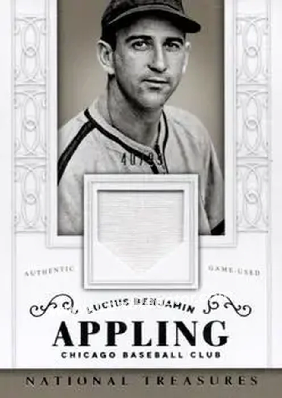 2014 Panini National Treasures #26 - Luke Appling - Chicago White Sox - Front