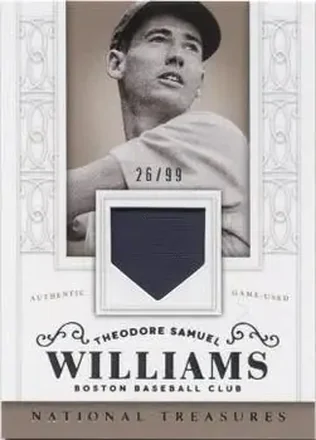 2014 Panini National Treasures #28 Ted Williams