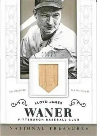2014 Panini National Treasures #29 - Lloyd Waner - Pittsburgh Pirates