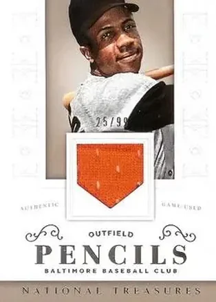 2014 Panini National Treasures #49 - Frank Robinson - Baltimore Orioles