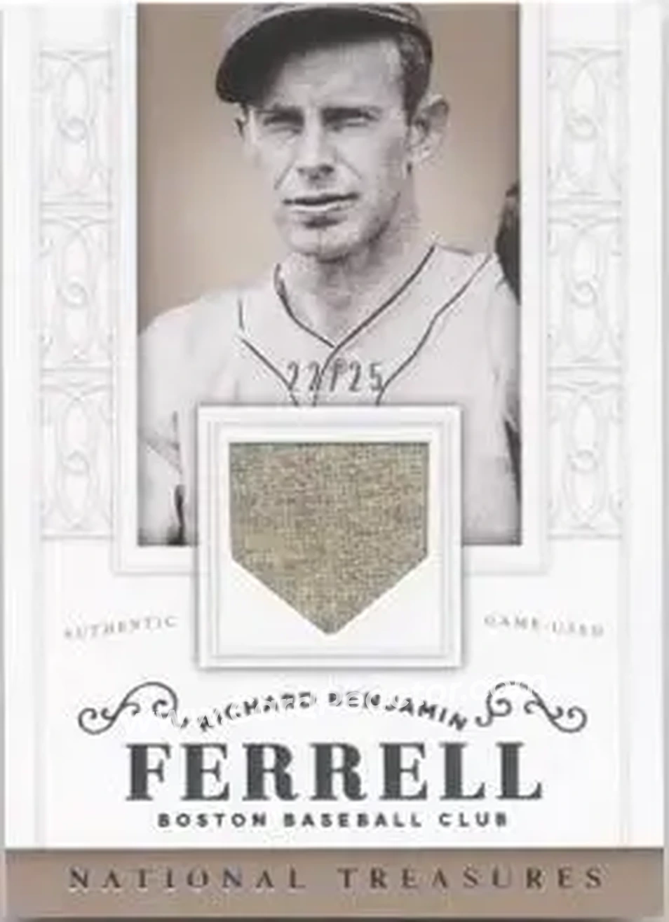 2014 Panini National Treasures #54 - Rick Ferrell - Boston Red Sox - Front