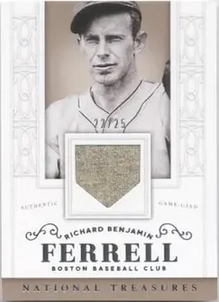 2014 Panini National Treasures #54 - Rick Ferrell - Boston Red Sox