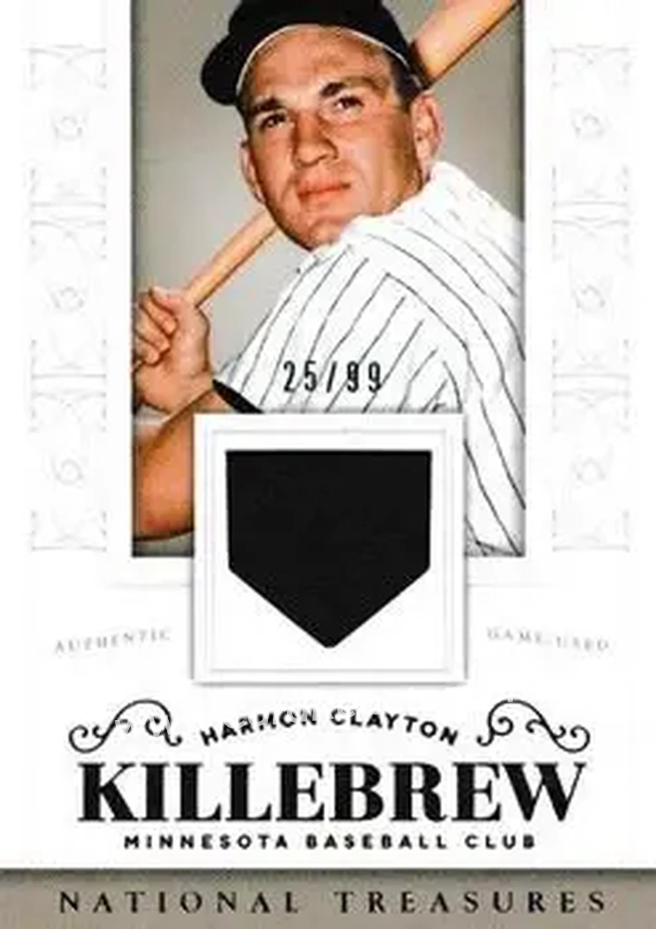 2014 Panini National Treasures #55 - Harmon Killebrew - Minnesota Twins - Front