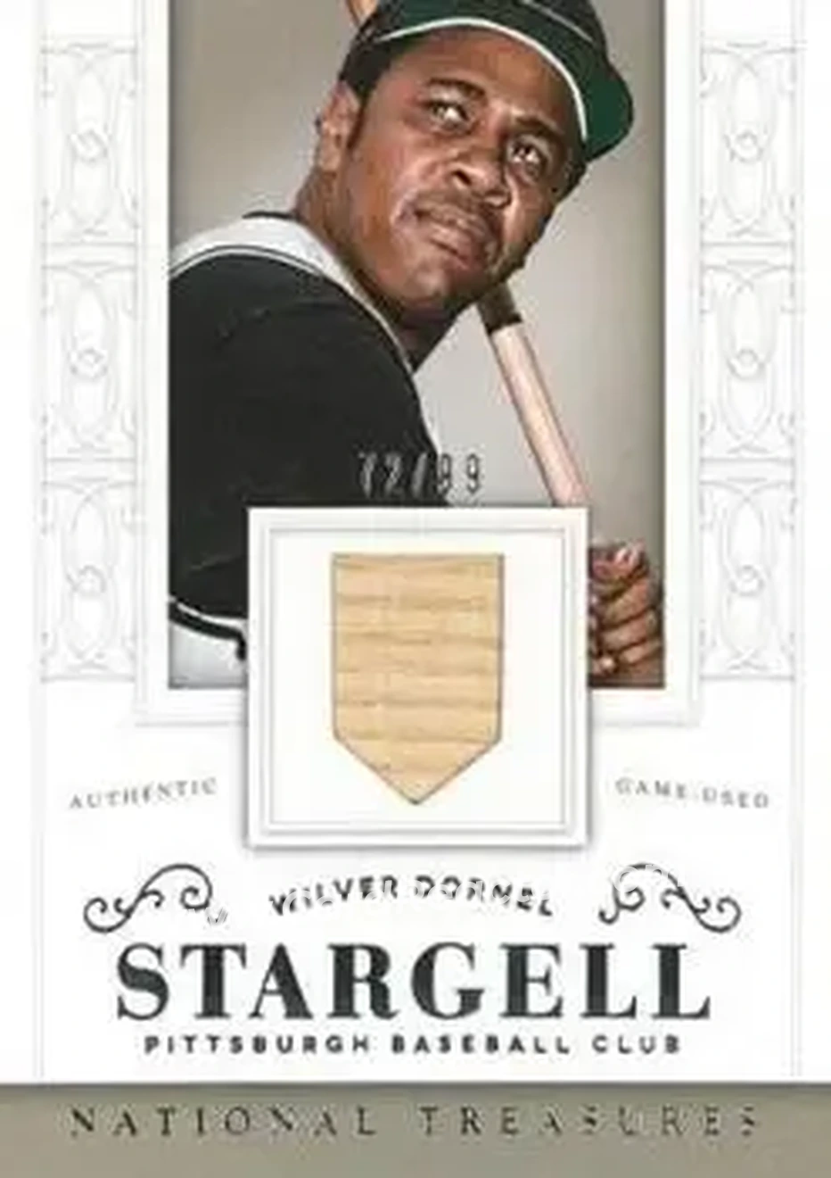 2014 Panini National Treasures #61 - Willie Stargell - Pittsburgh Pirates - Front 2014 Panini National Treasures #61 - Willie Stargell - Pittsburgh Pirates - Front