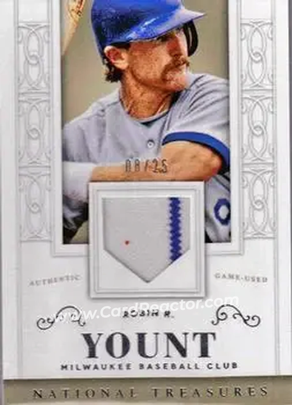 2014 Panini National Treasures #75 - Robin Yount - Milwaukee Brewers - Front