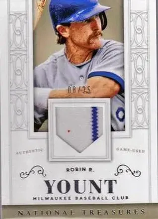 2014 Panini National Treasures #75 - Robin Yount - Milwaukee Brewers