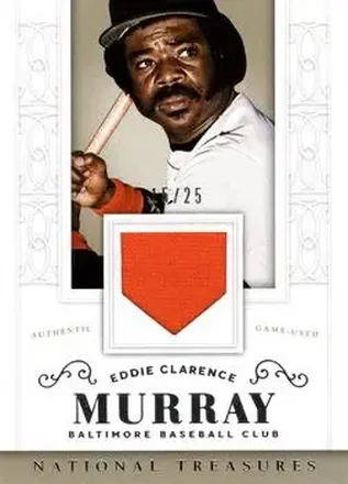 2014 Panini National Treasures #79 - Eddie Murray - Baltimore Orioles