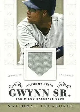 2014 Panini National Treasures #84 - Tony Gwynn - San Diego Padres