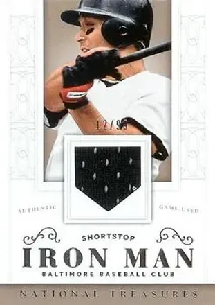 2014 Panini National Treasures #85 - Cal Ripken - Baltimore Orioles