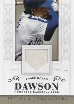 2014 Panini National Treasures #87 - Andre Dawson - Montreal Expos