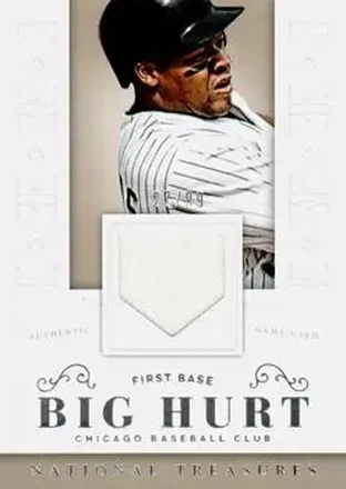 2014 Panini National Treasures #91 - Frank Thomas - Chicago White Sox