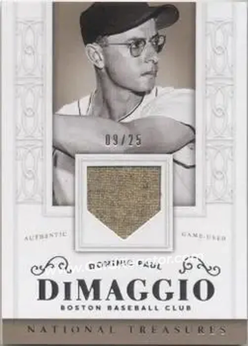 2014 Panini National Treasures #96 - Dom DiMaggio - Boston Red Sox - Front