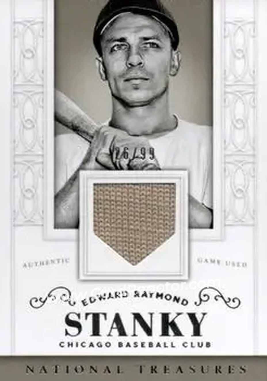 2014 Panini National Treasures #97 - Ed Stanky - Chicago Cubs - Front
