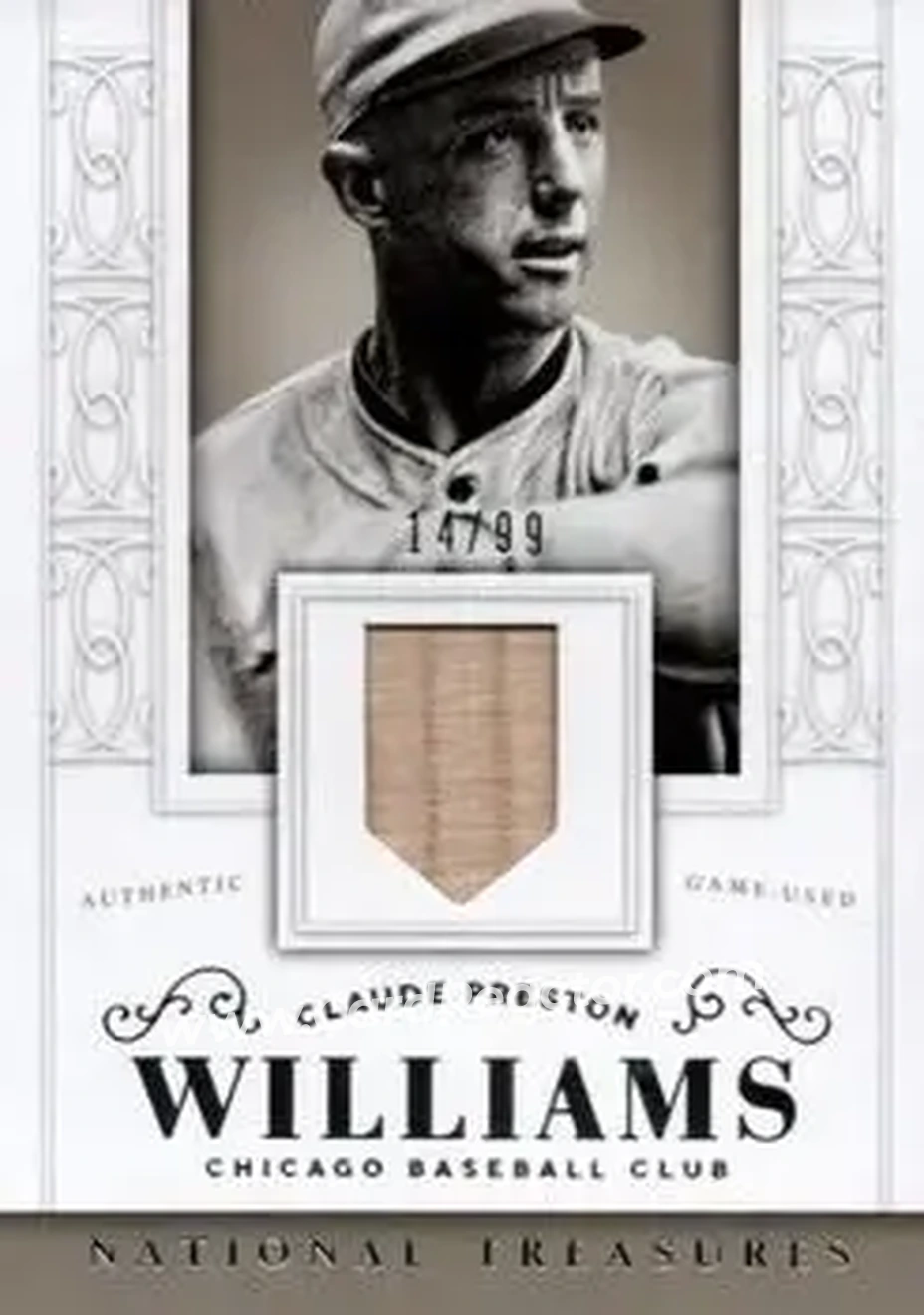 2014 Panini National Treasures #104 - Lefty Williams - Chicago White Sox - Front