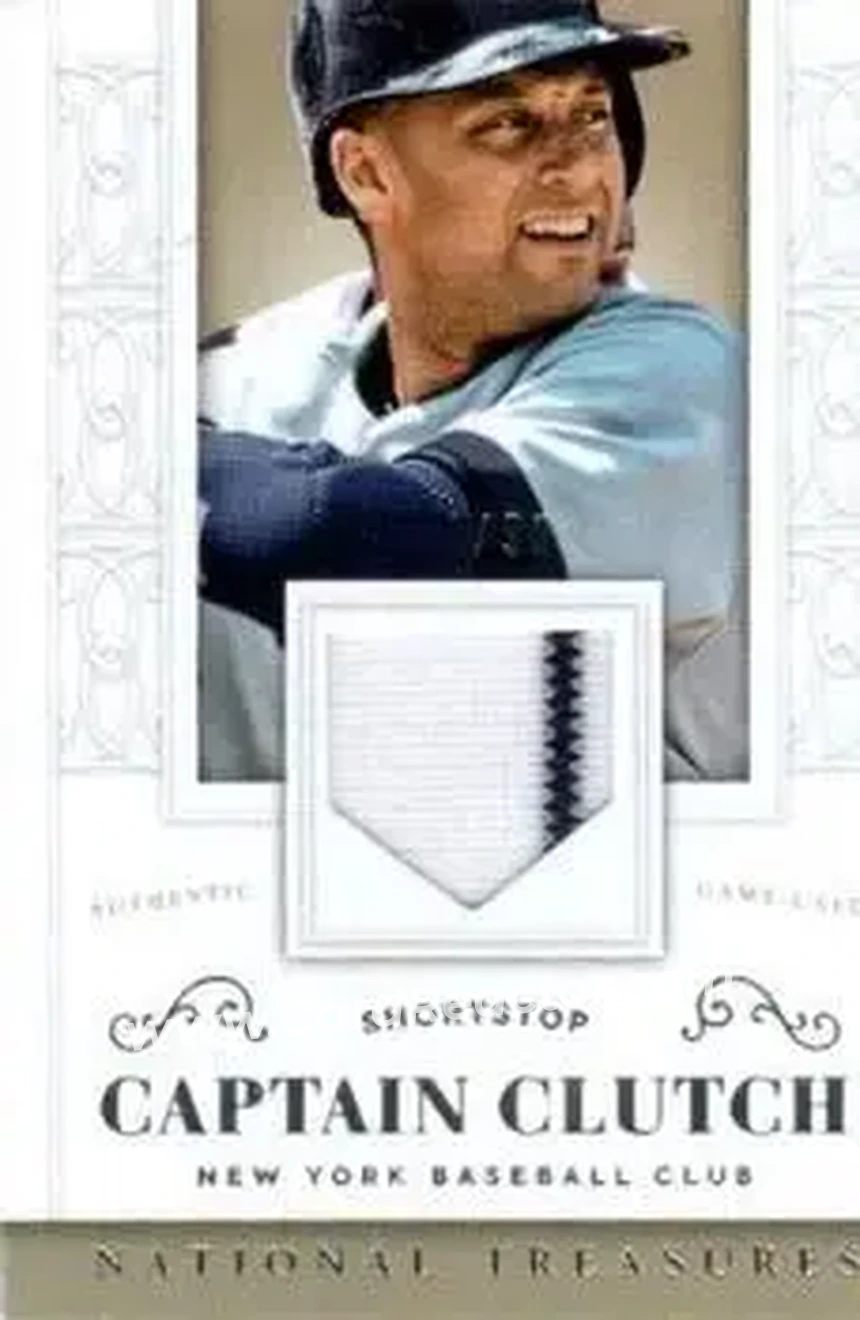 2014 Panini National Treasures #125 - Derek Jeter - New York Yankees - Front
