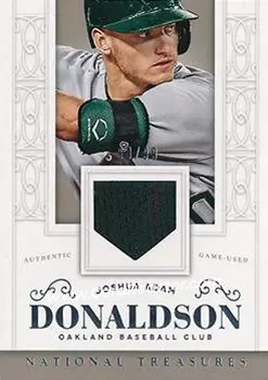 2014 Panini National Treasures #137 - Josh Donaldson - Oakland Athletics - Front