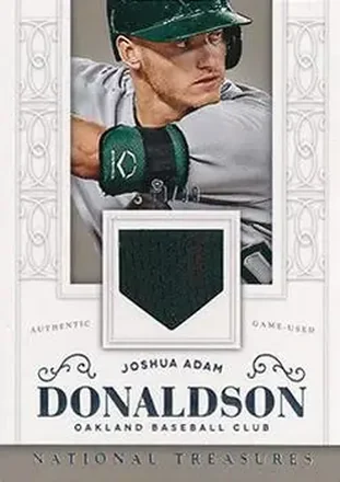 2014 Panini National Treasures #137 - Josh Donaldson - Oakland Athletics