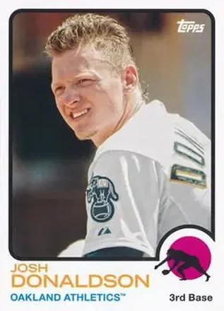 2014 Topps Archives #9 - Josh Donaldson - Oakland Athletics
