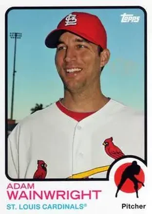 2014 Topps Archives #11 - Adam Wainwright - St. Louis Cardinals