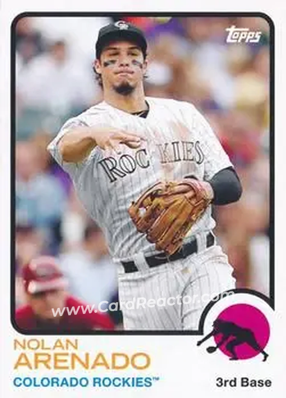 2014 Topps Archives #19 - Nolan Arenado - Colorado Rockies - Front
