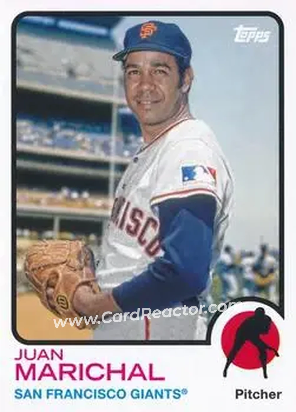 2014 Topps Archives #26 - Juan Marichal - San Francisco Giants - Front