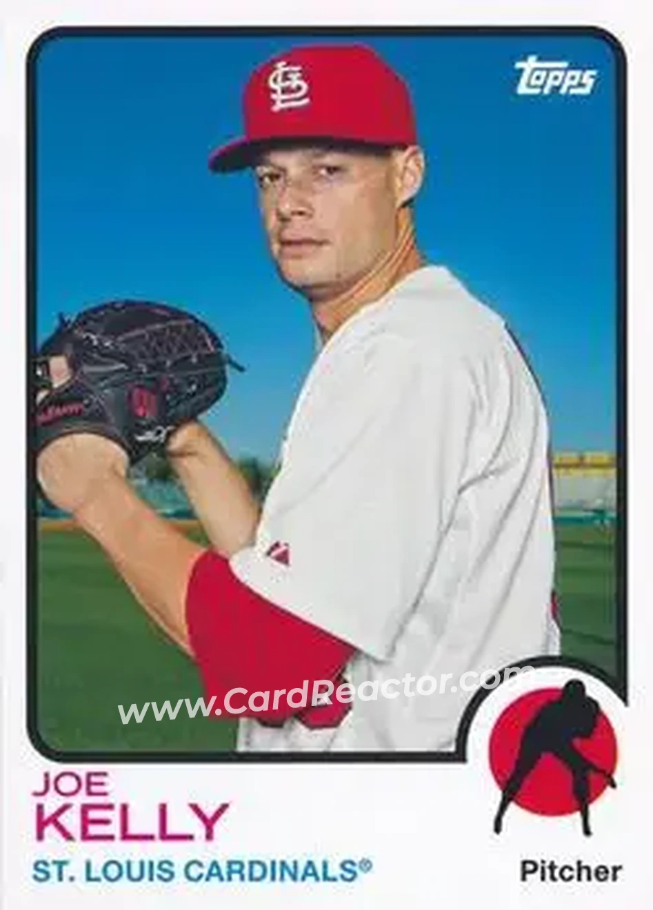 2014 Topps Archives #28 - Joe Kelly - St. Louis Cardinals - Front