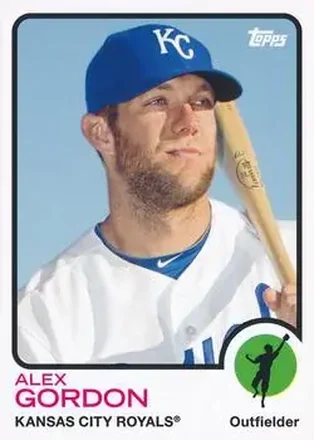2014 Topps Archives #30 - Alex Gordon - Kansas City Royals