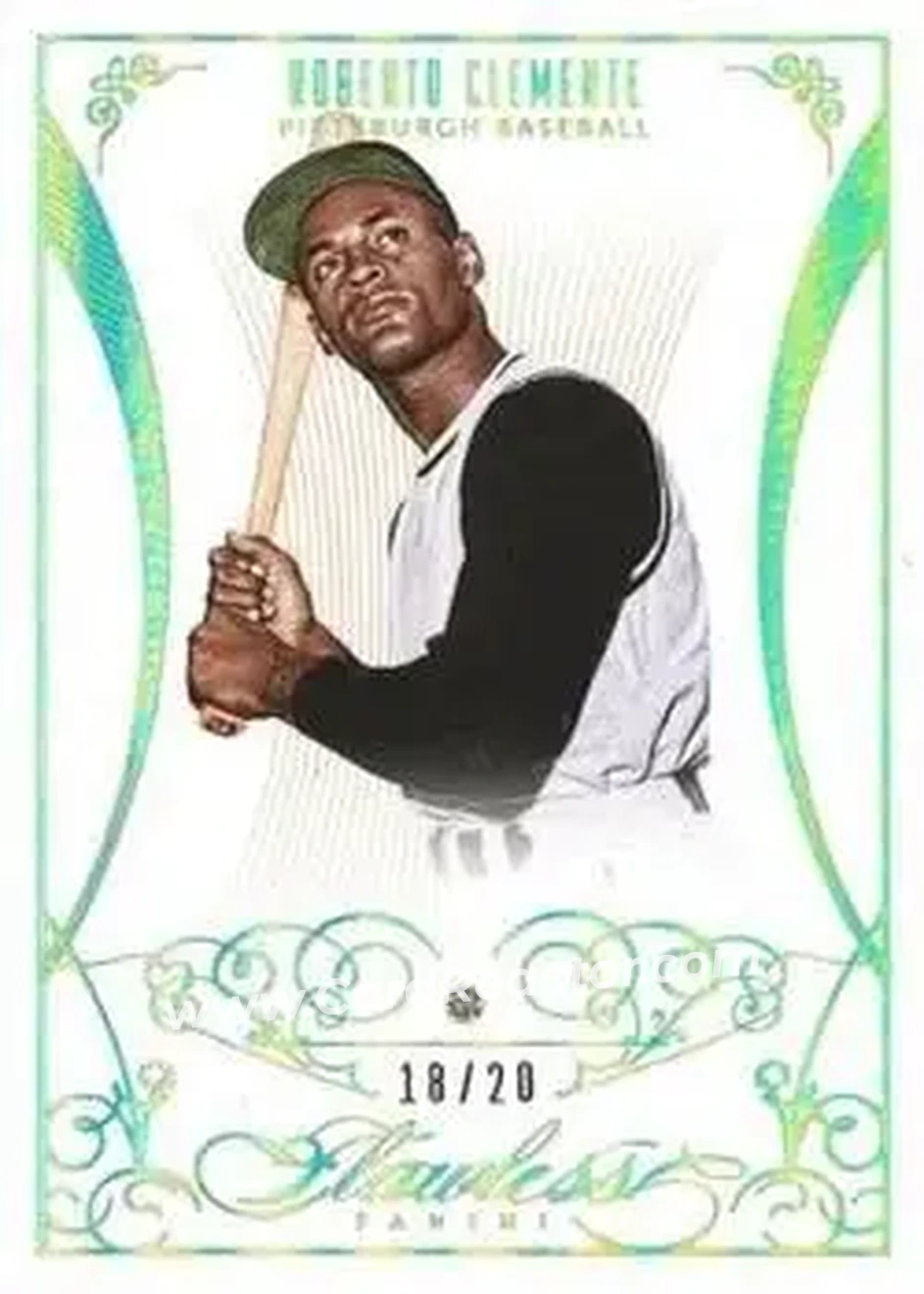 2014 Panini National Treasures - Flawless Diamond #78 - Bob Clemente - Pittsburgh Pirates - Front 2014 Panini National Treasures - Flawless Diamond #78 - Bob Clemente - Pittsburgh Pirates - Front