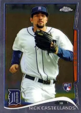 2014 Topps Chrome #4 - Nick Castellanos - Detroit Tigers