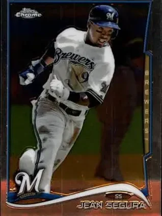 2014 Topps Chrome #13 - Jean Segura - Milwaukee Brewers