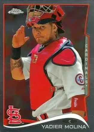 2014 Topps Chrome #16 Yadier Molina