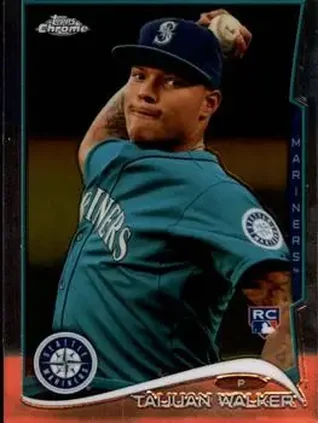2014 Topps Chrome #22 - Taijuan Walker - Seattle Mariners