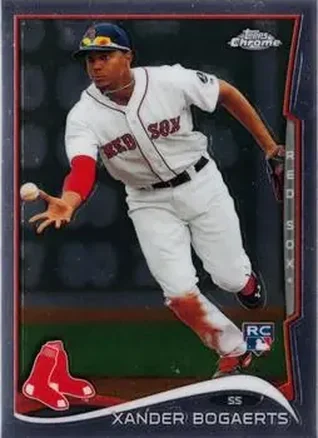2014 Topps Chrome #25 - Xander Bogaerts - Boston Red Sox