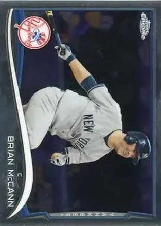 2014 Topps Chrome Update #MB-1 - Brian McCann - New York Yankees