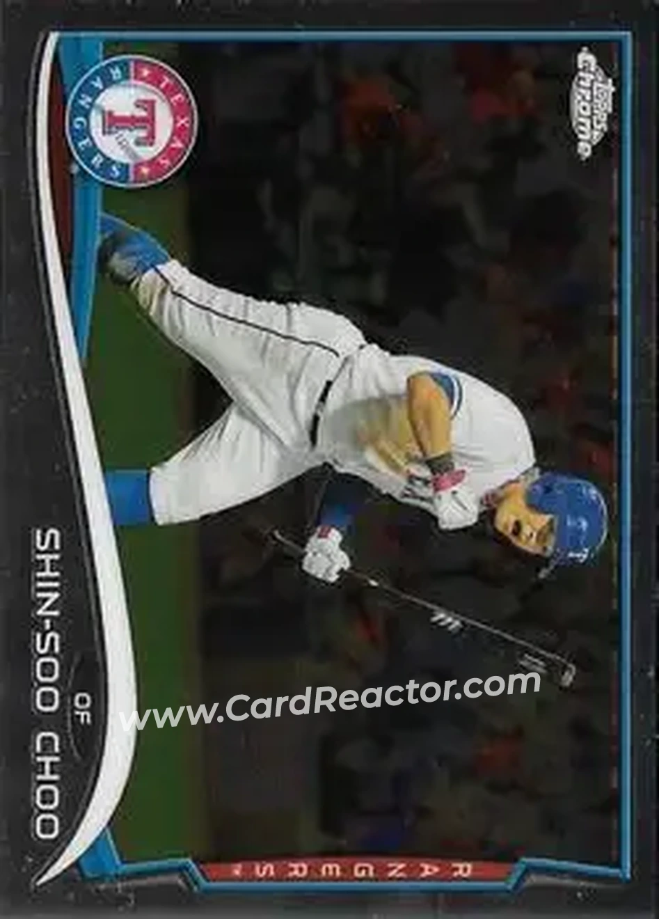 2014 Topps Chrome Update #MB-2 - Shin-Soo Choo - Texas Rangers - Front