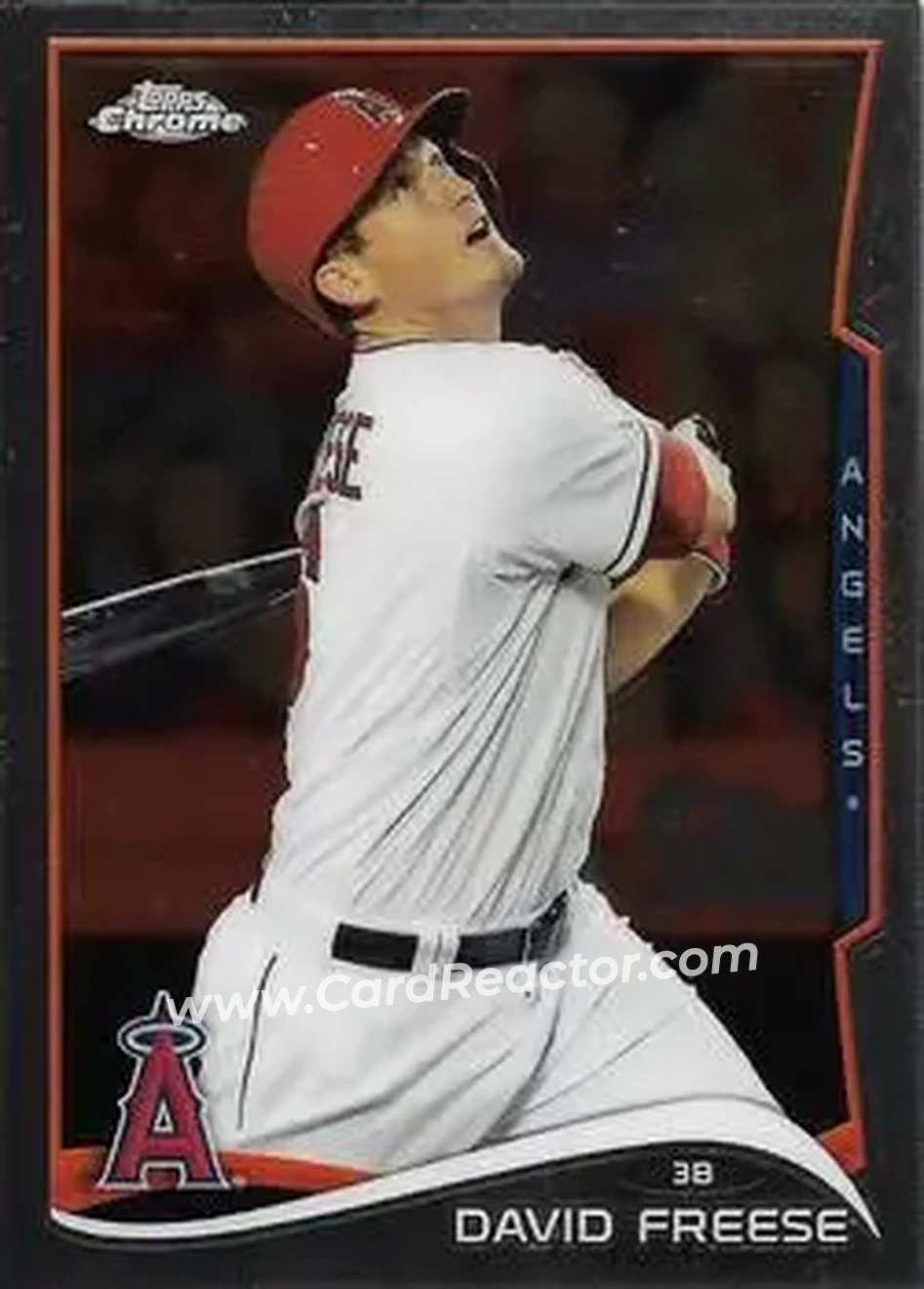 2014 Topps Chrome Update #MB-3 - David Freese - Los Angeles Angels - Front