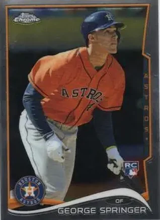 2014 Topps Chrome Update #MB-4 - George Springer - Houston Astros
