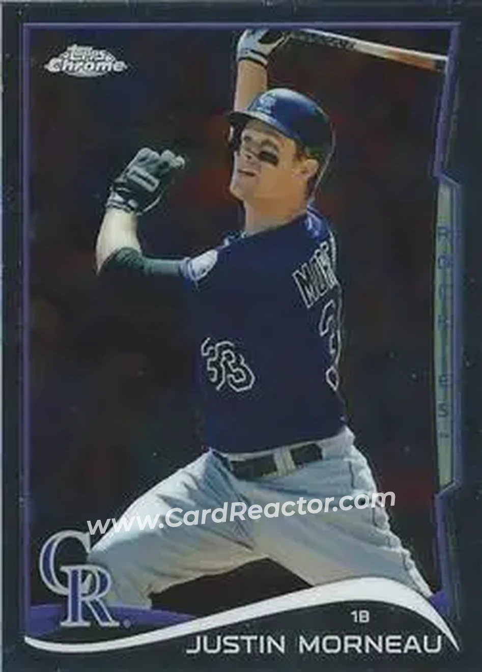 2014 Topps Chrome Update #MB-7 - Justin Morneau - Colorado Rockies - Front 2014 Topps Chrome Update #MB-7 - Justin Morneau - Colorado Rockies - Front