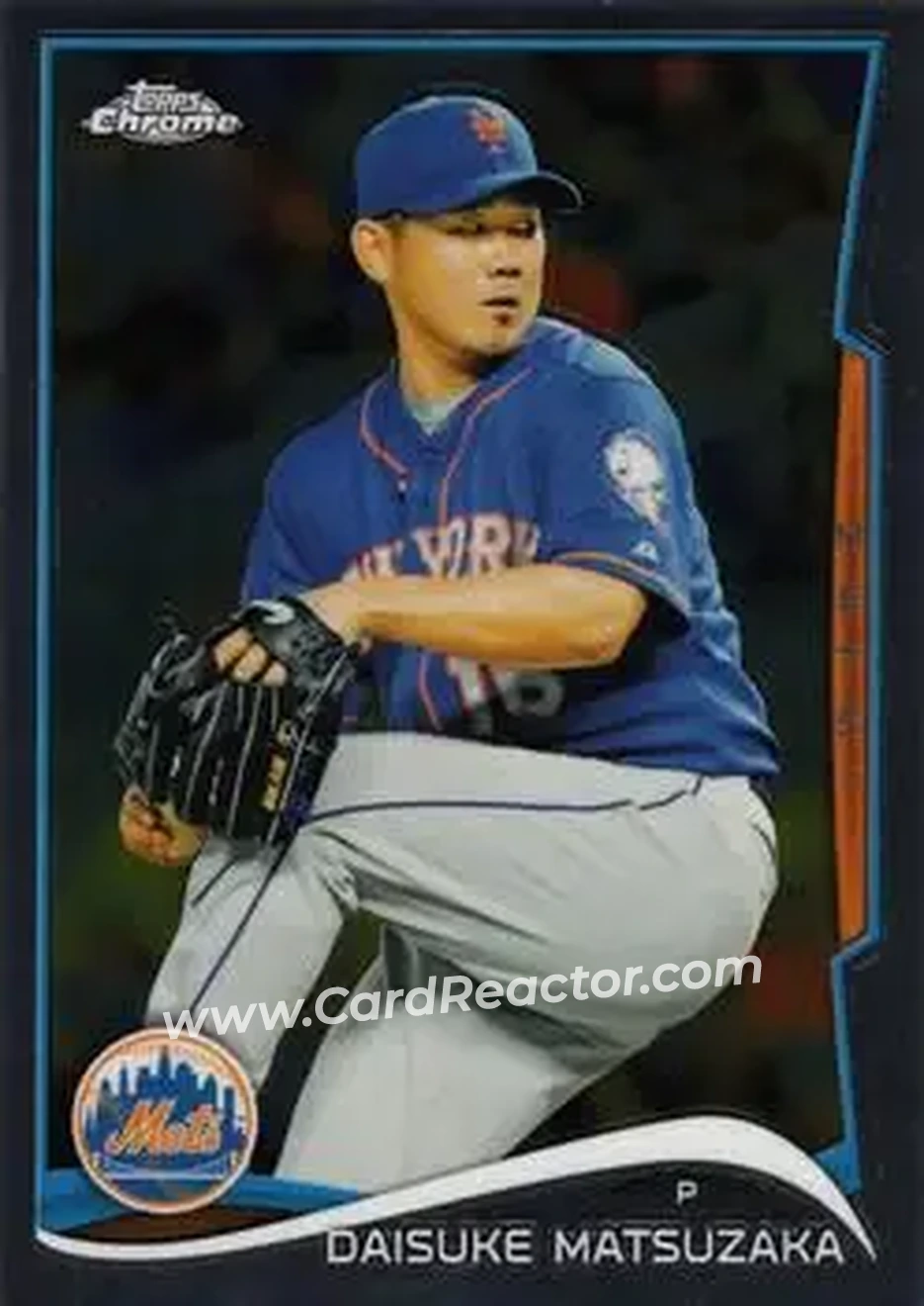 2014 Topps Chrome Update #MB-9 - Daisuke Matsuzaka - New York Mets - Front