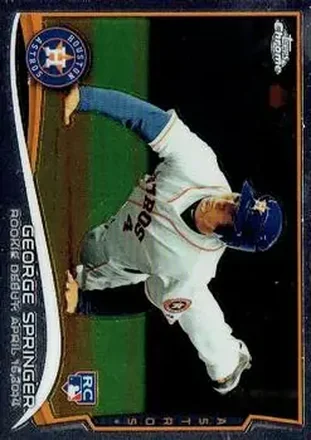 2014 Topps Chrome Update #MB-15 - George Springer - Houston Astros