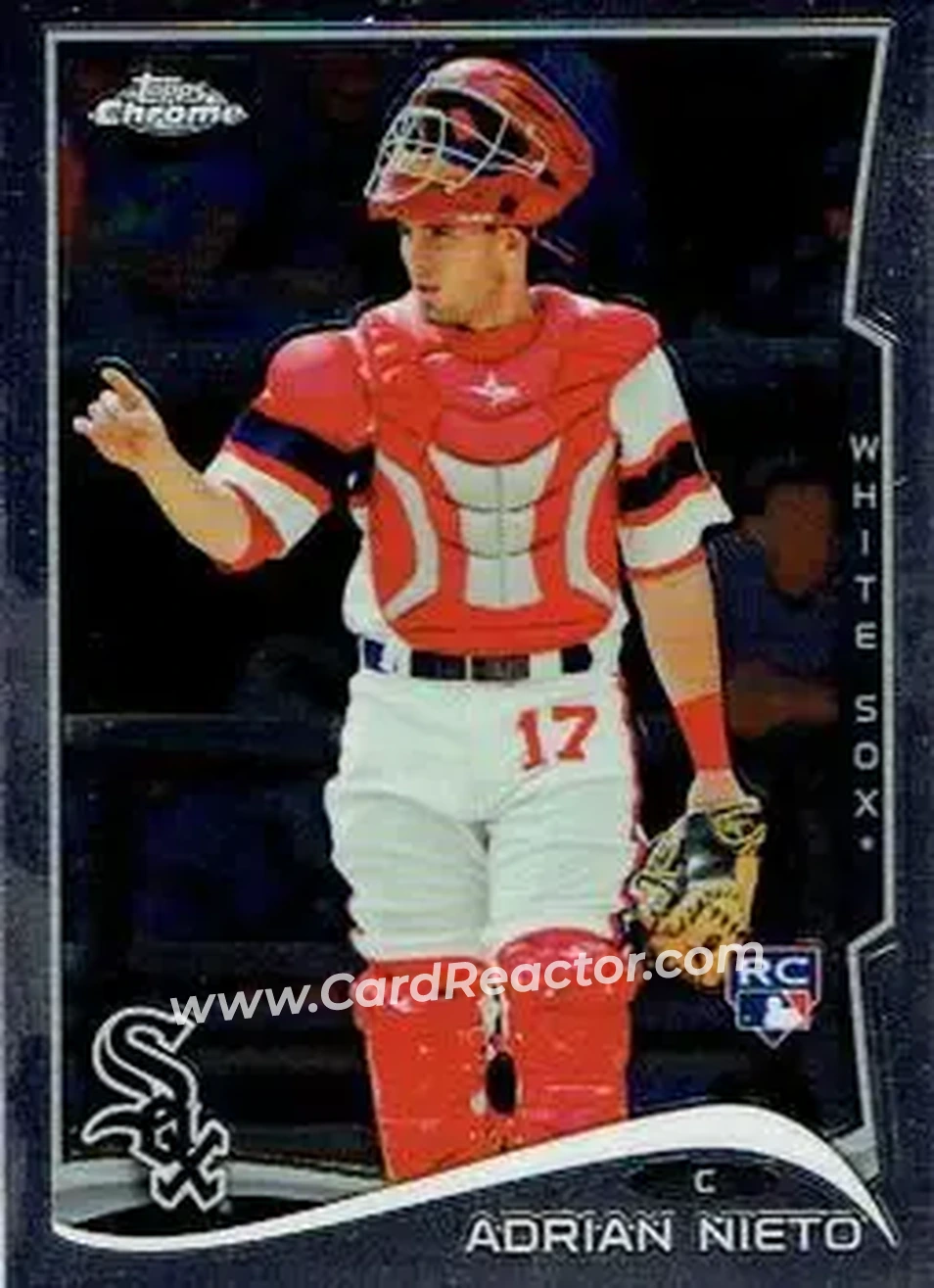2014 Topps Chrome Update #MB-16 - Adrian Nieto - Chicago White Sox - Front